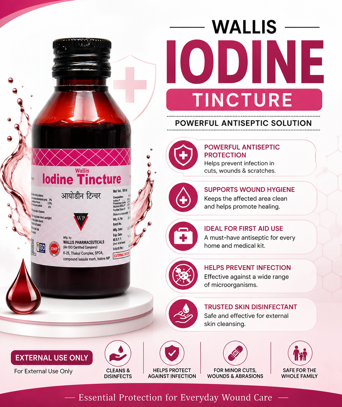 Wallis Iodine Tincture